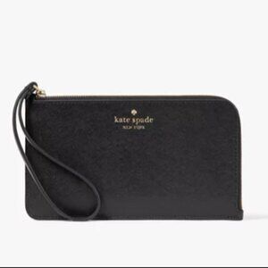 Kate Spade wristlet, black, like new